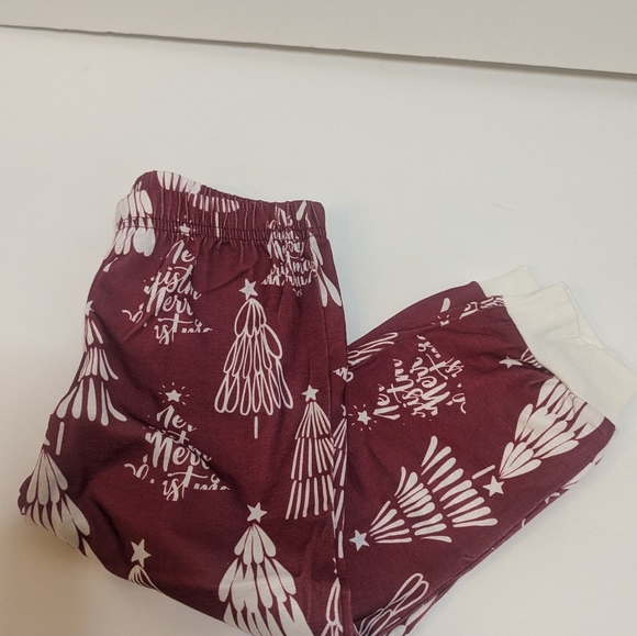 🖤PatPat Christmas Tree Red Kids Pajama Set - Picture 3 of 7